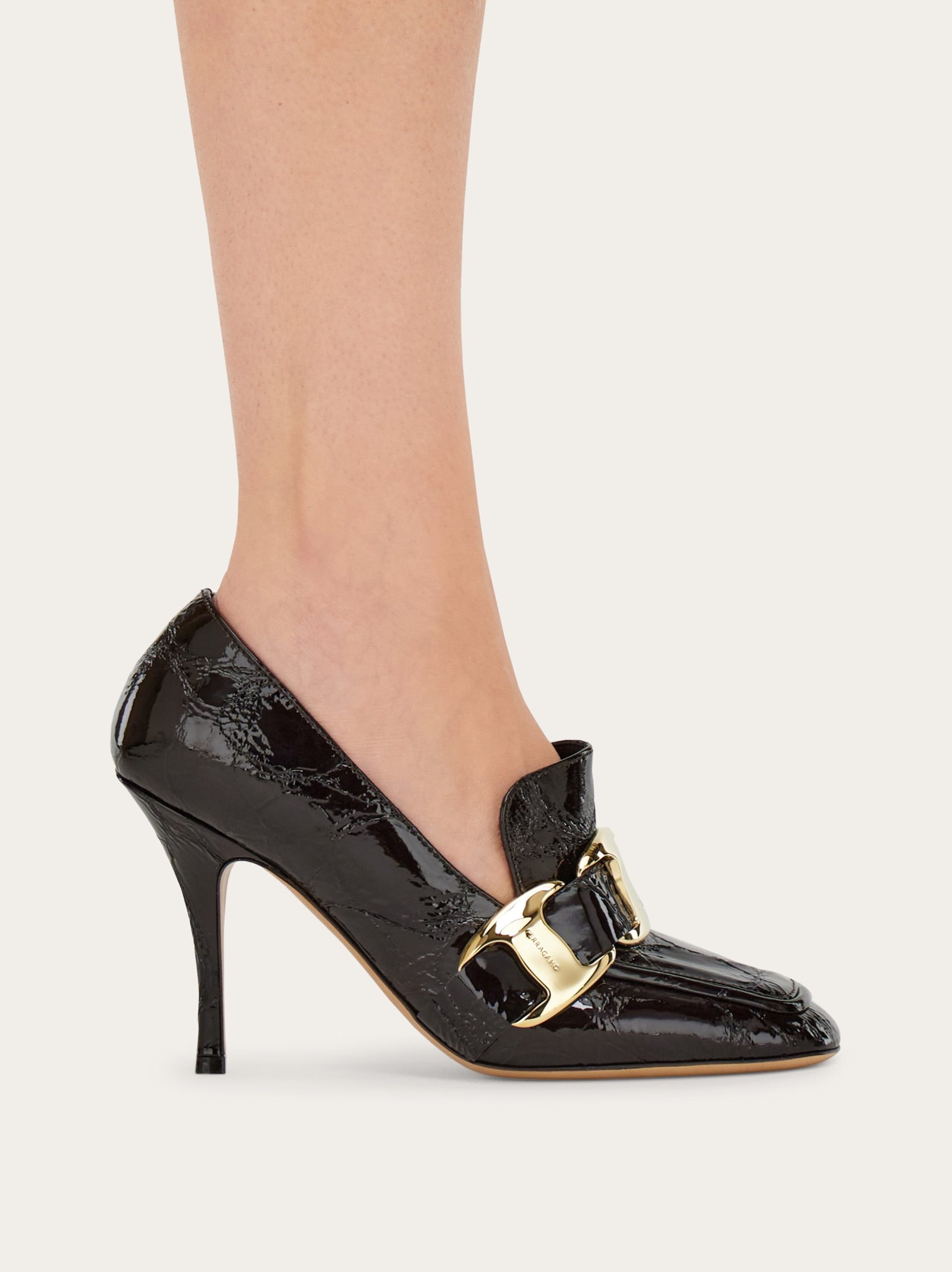 Ferragamo Maxi Vara plate pump - Image 2